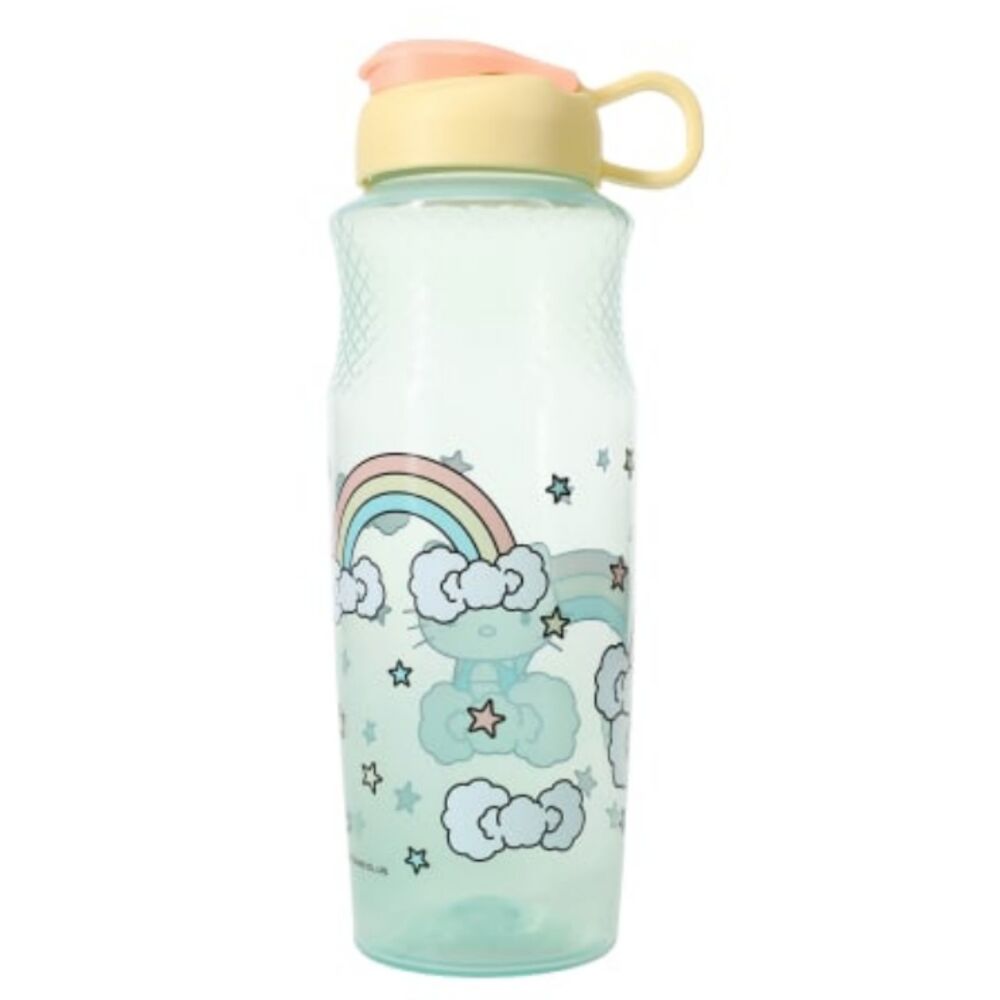 Zak!® Hello Kitty® Water Bottle - 30oz, Teal Rainbow